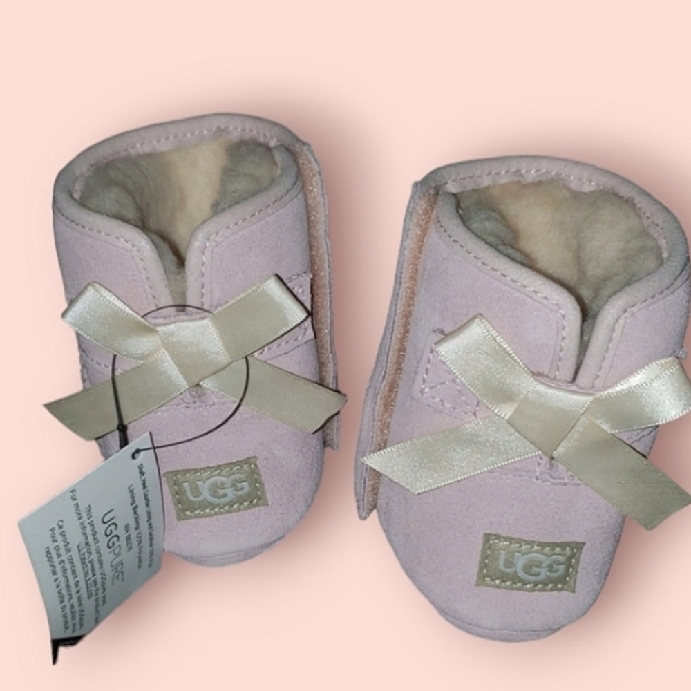 UGG Kids Pink Booties